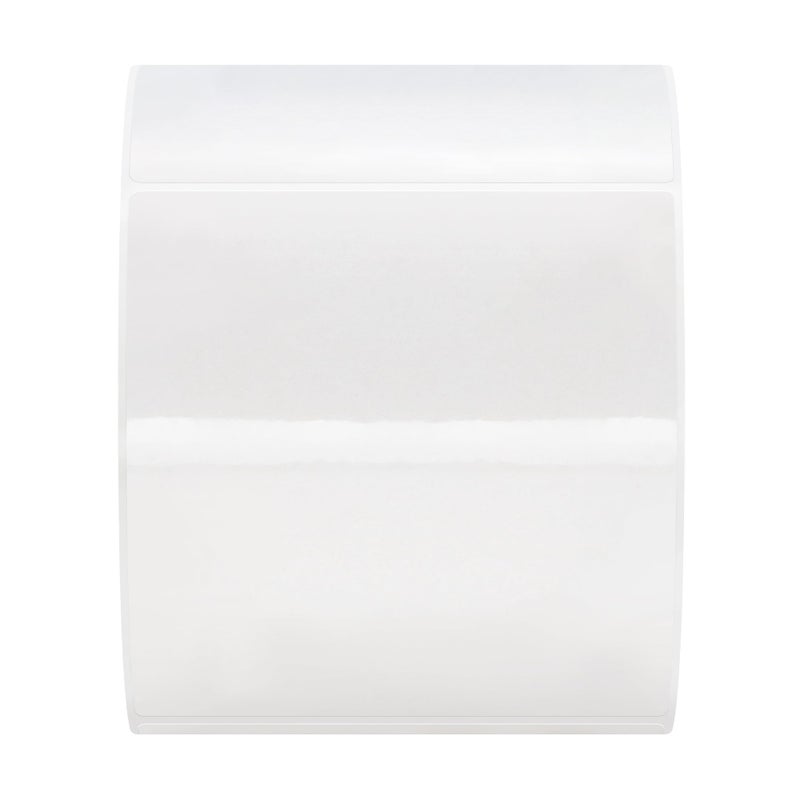 Hybsk 2x2 inch Rectangle Square Crystal Clear Retail Package Seals Circle Wafer Stickers/Transparent Labels(2x2 inch) - Image 3